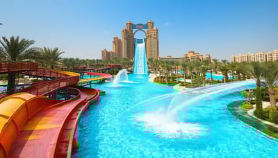 Aquaventure World Dubai newsletter illustration Aquaventure World Dubai newsletter illustration